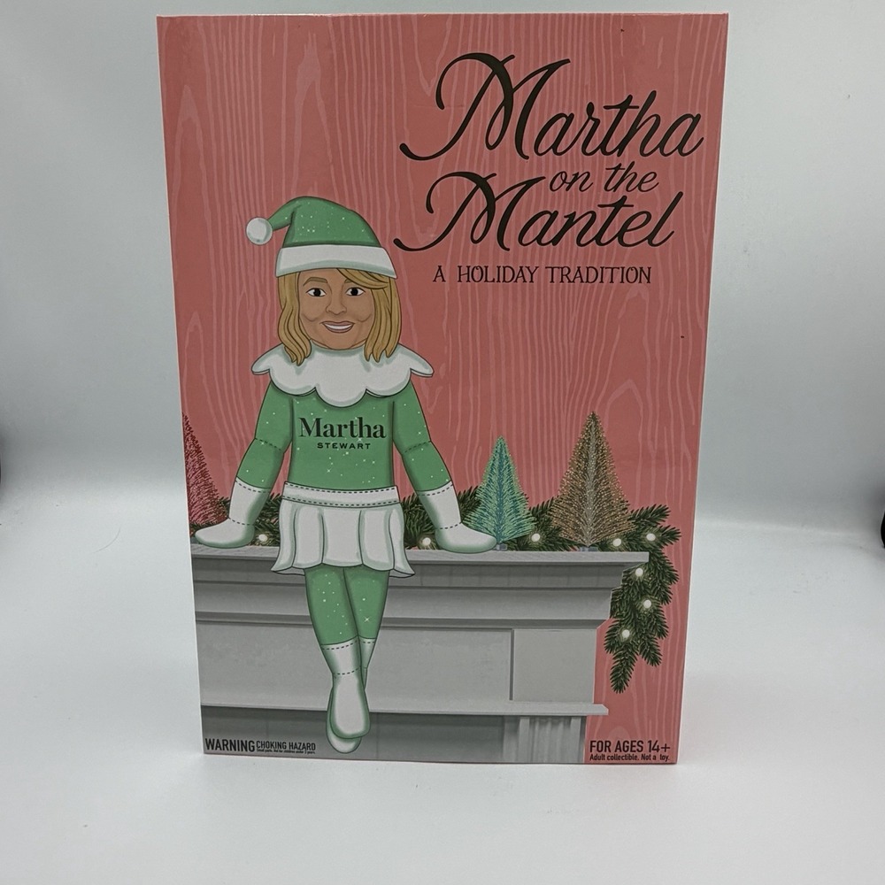 Martha on the Mantel Christmas Plush 10.5 in. Doll